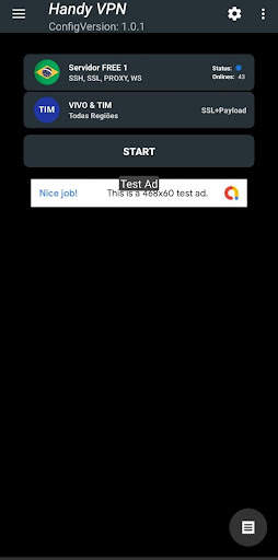 Handy VPN screenshot 1