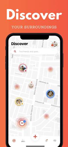 Proxthy – Local Social Map, Friends Near Me screenshot 1