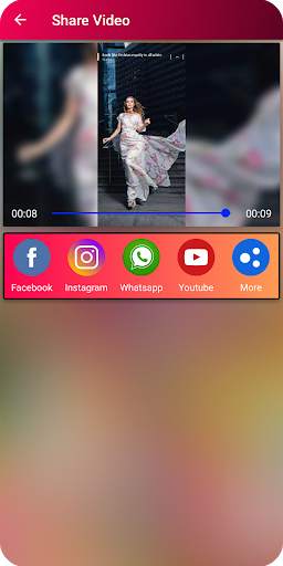 Photo to video animation with slideshow screenshot 7