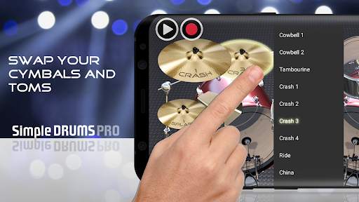 Simple Drums Pro: Virtual Drum screenshot 4