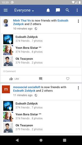 moobook- Facebook inspired app theme for moosocial screenshot 5