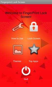 Finger Print Lock Screen Prank screenshot 1