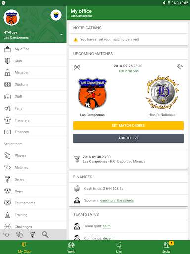 Hattrick Football Manager Game screenshot 9