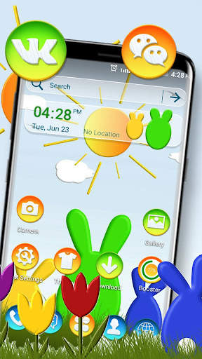 Easter Bunny Theme Launcher screenshot 1