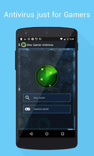 MAX GAMER ANTIVIRUS for Gamers screenshot 1