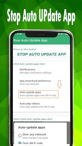 Play Store Setting Shortcut& Stop Auto Update Apps screenshot 1