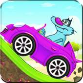 Oggy Hill Climb Car Racing logo