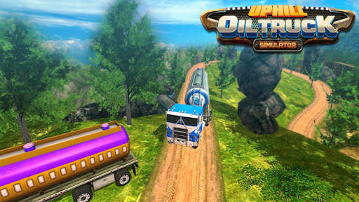 Uphill Oil Truck Simulator screenshot 6