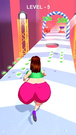 Beauty Run - Body Fit Makeover Shopping Game screenshot 5