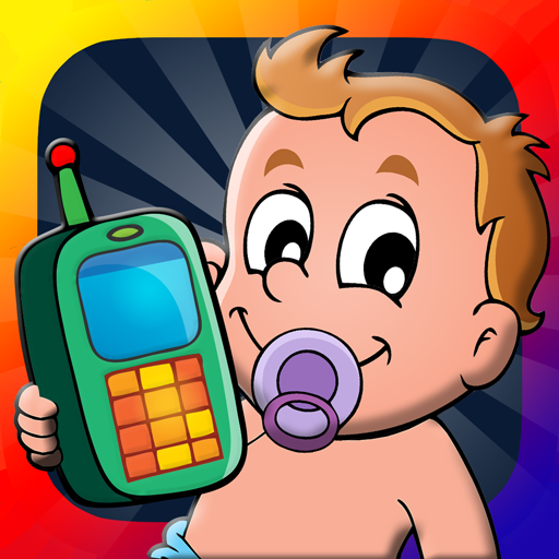 Baby telefoon Schattige dieren icon