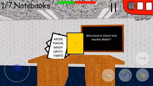 Red Scary Impostor Teacher Among Math Us Mod screenshot 3