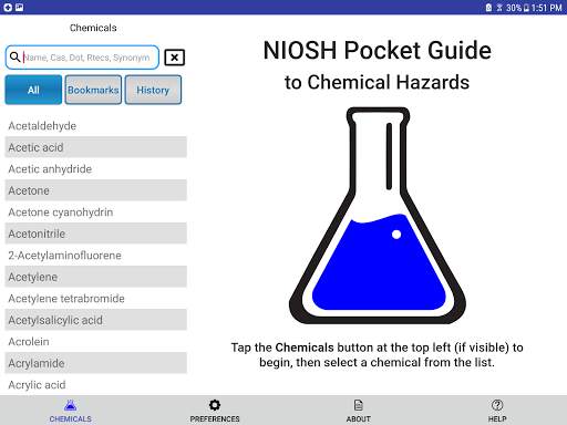 NIOSH Mobile Pocket Guide screenshot 7