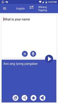 Tagalog English Translator screenshot 5