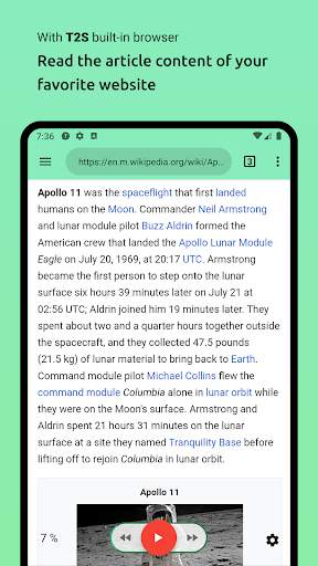 T2S: Text to Voice/Read Aloud screenshot 2