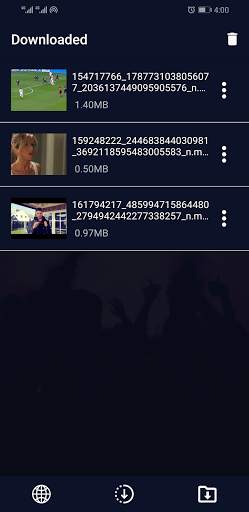 D-Manager Download Manager & Browser screenshot 4