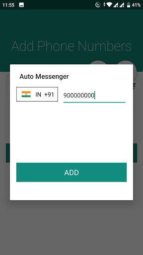 Auto Messenger Free - WhatsMessenger - WhatsAll screenshot 2