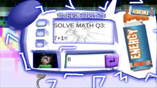 Angry Math Teacher Terror Loves Energy Drink Mod screenshot 1