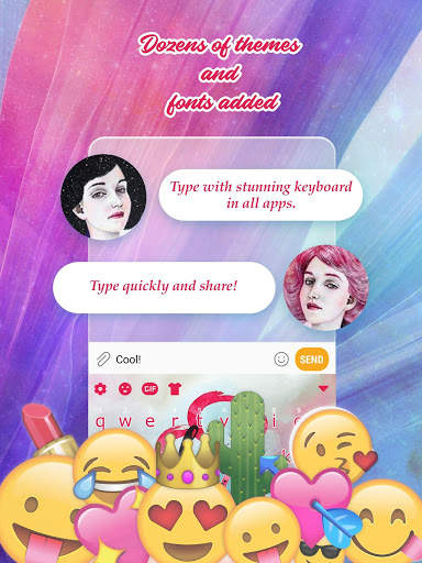 Leo Horoscope Free Keyboard Theme screenshot 2