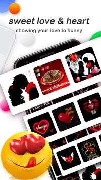 Emoji Love GIF Stickers for WhatsApp screenshot 4