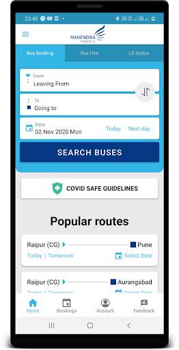 Mahendra Travels screenshot 2