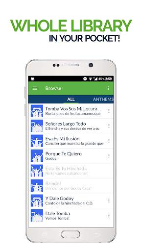 FanChants: Godoy Cruz Fans Songs & Chants screenshot 1
