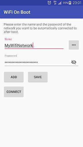 WiFi On Boot screenshot 1