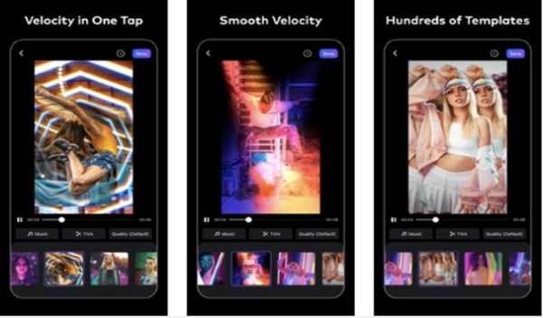 Velomingo- Velocity Edit Maker screenshot 1