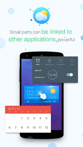 iDO Weather & clock widget screenshot 3