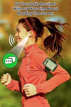 Voice Reading & Text Sms for Whatsapp 4 تصوير الشاشة