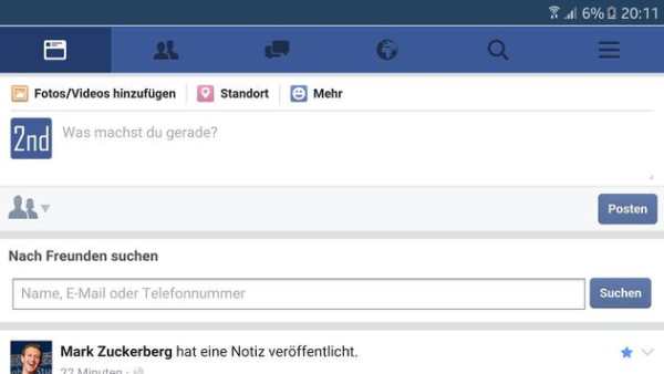 Second Facebook Account Free screenshot 3