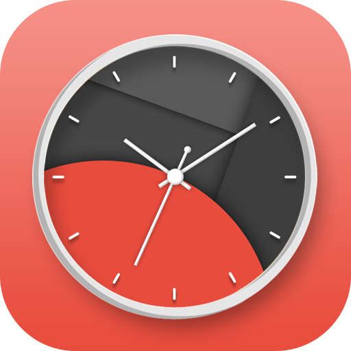 Red Clock Live Wallpaper иконка