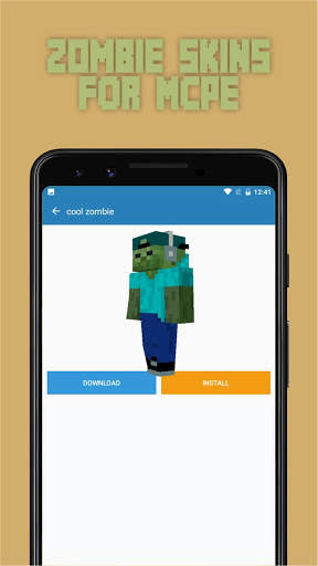 Skins Zombie for MCPE screenshot 1