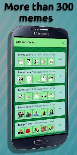 WAStickerApps Memes screenshot 1