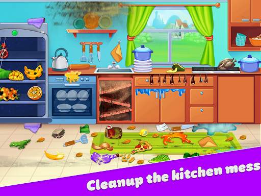 Dream Home Cleaning Game Wash screenshot 6