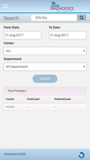 Apollo Results Approval App screenshot 2