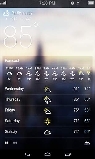 Weather Live Forecast and widget screenshot 3