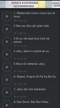 CHANTS D'ESPERANCE AUDIO BASIC screenshot 2