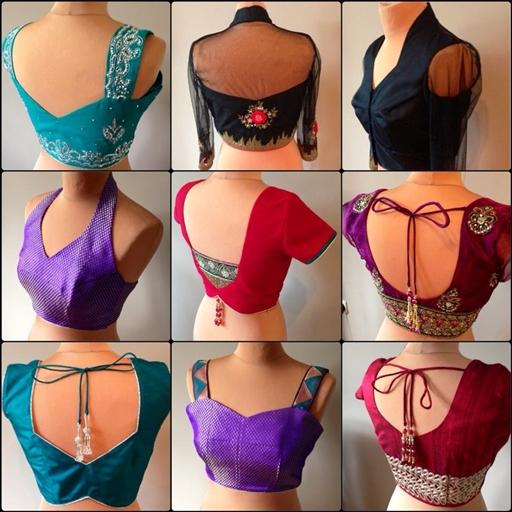 Blouse Back and Front Neck Design icon