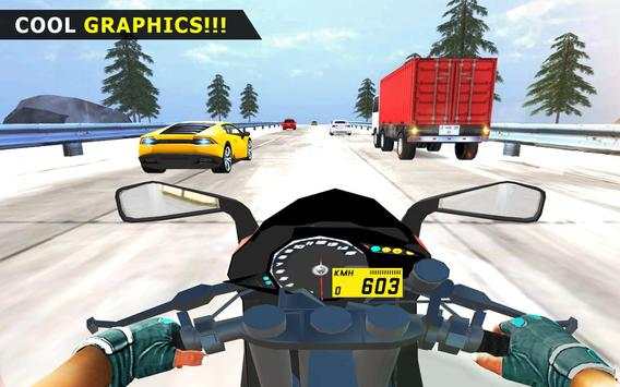 Highway Traffic Rider 2019 - Bike Racing Game 3D screenshot 1