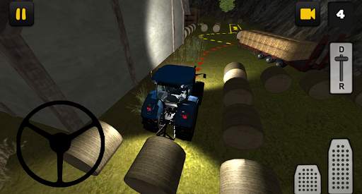 Night Tractor 3D: Hay Transport screenshot 2