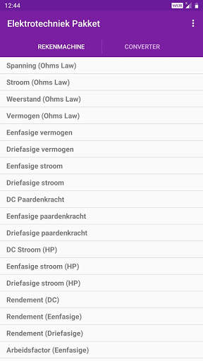 Elektrotechniek Pakket screenshot 1