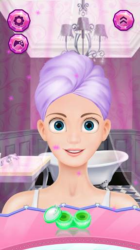 Braided Hair Salon Girl Game screenshot 4