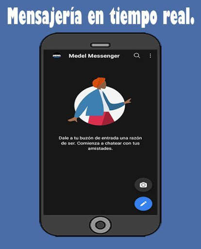 Medel Messenger: mensajes y videollamadas gratis screenshot 1