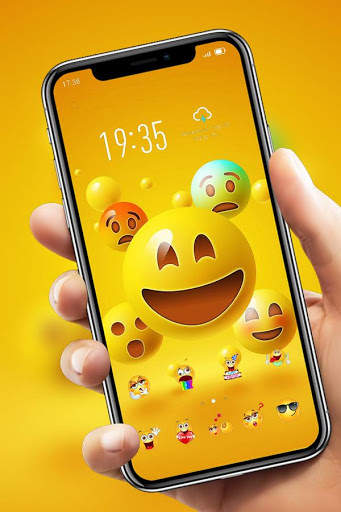 Emoji Face theme Funny expression Y21L screenshot 3
