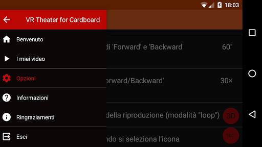 Cinema VR per Cardboard screenshot 4