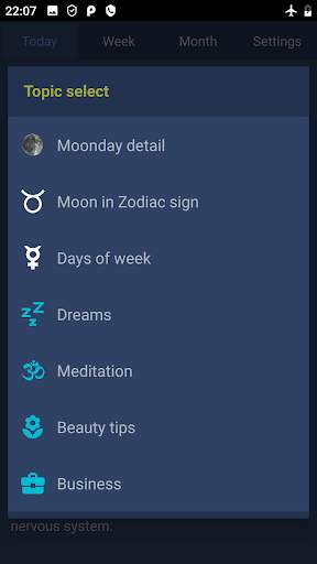 Lunar calendar Dara-Lite screenshot 4