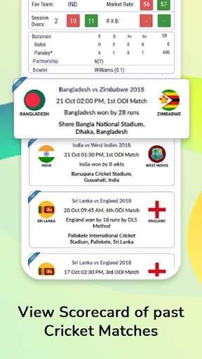 CricTeam - Live Cricket Score screenshot 2