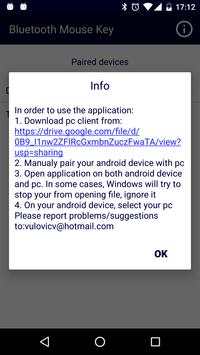 Bluetooth Mouse Key screenshot 2