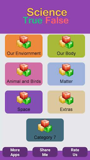Kids Science True False screenshot 1