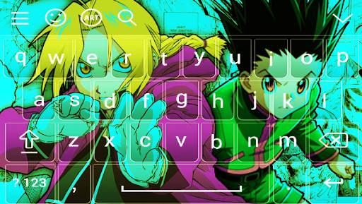 Hunter x Hunter keyboard screenshot 2